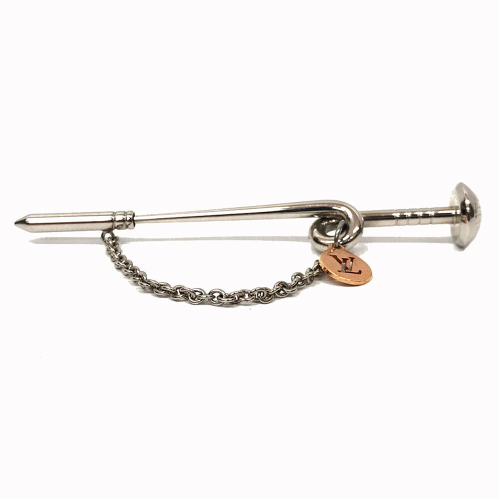 LOUIS VUITTON Silver Brooch - Picture 2 of 3